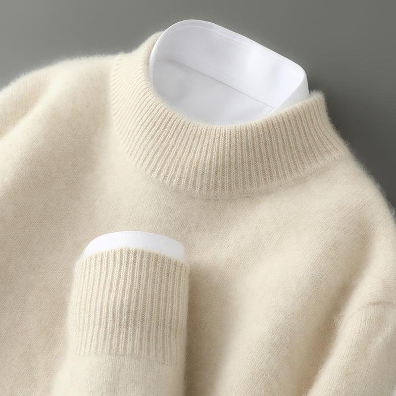 Bellamy | Pull Col Montant en Mélange de Cachemire