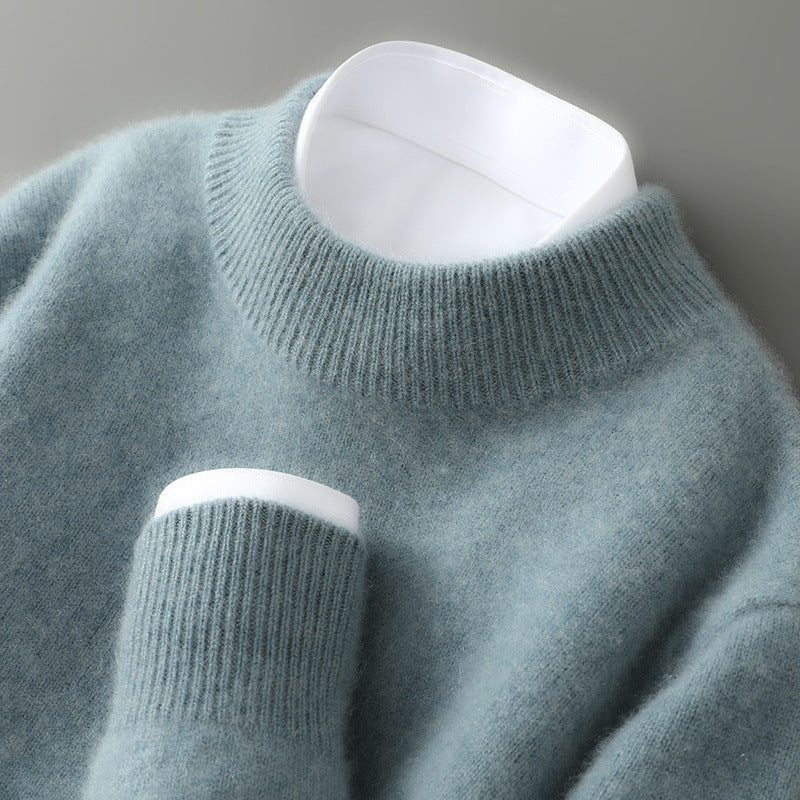 Bellamy | Pull Col Montant en Mélange de Cachemire