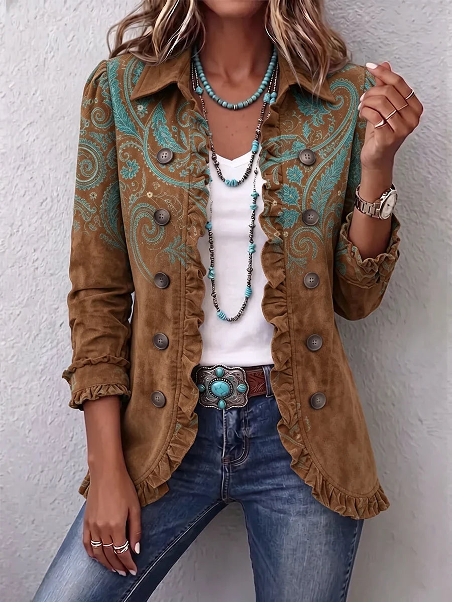 La Lois | Veste Bohème à Volants