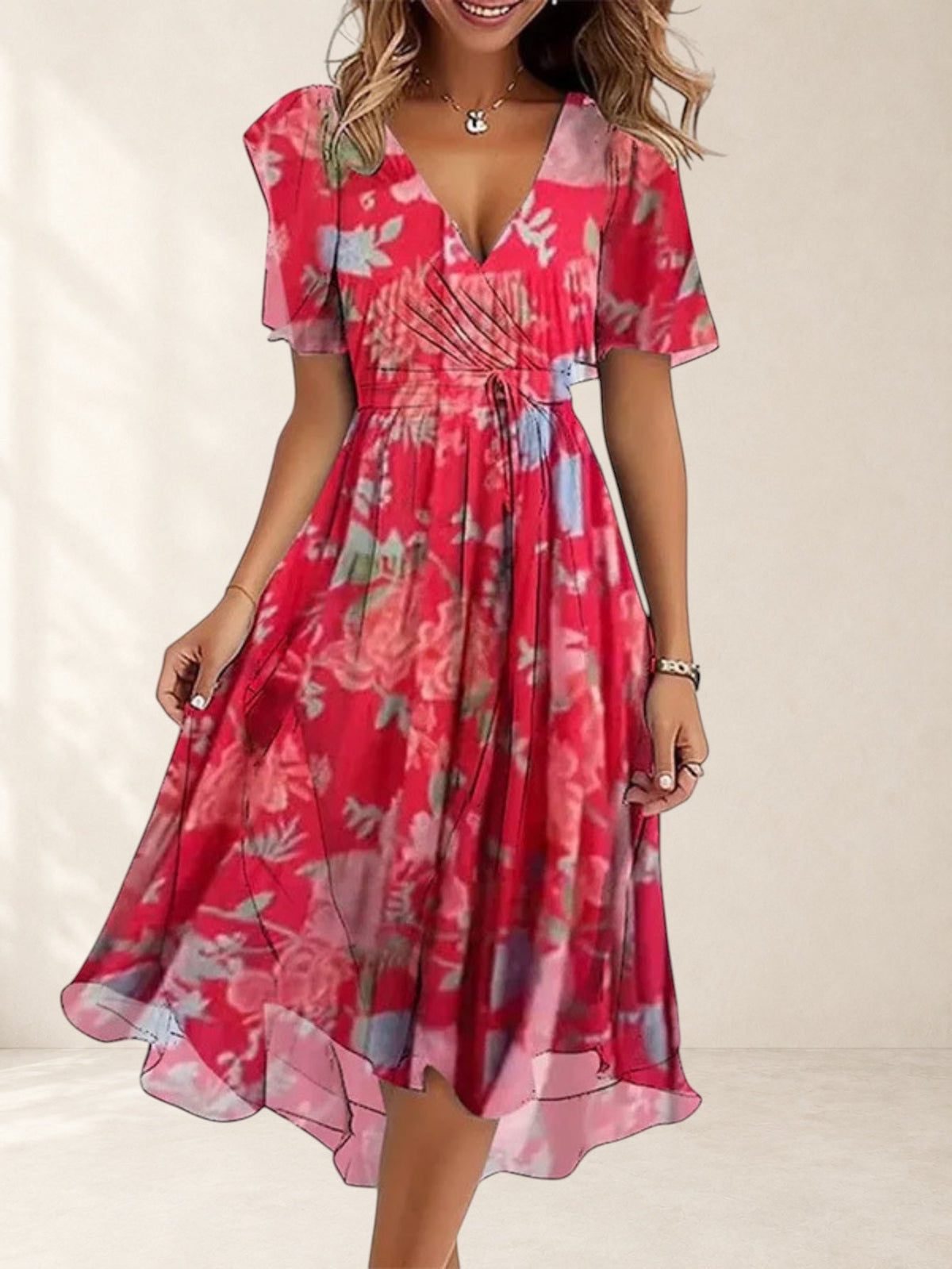 Matilda™ | Robe d'Été avec Couverture de Ventre