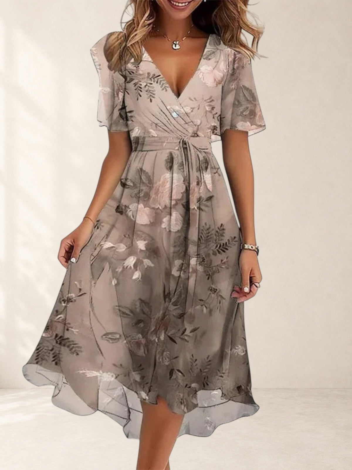 Matilda™ | Robe d'Été avec Couverture de Ventre