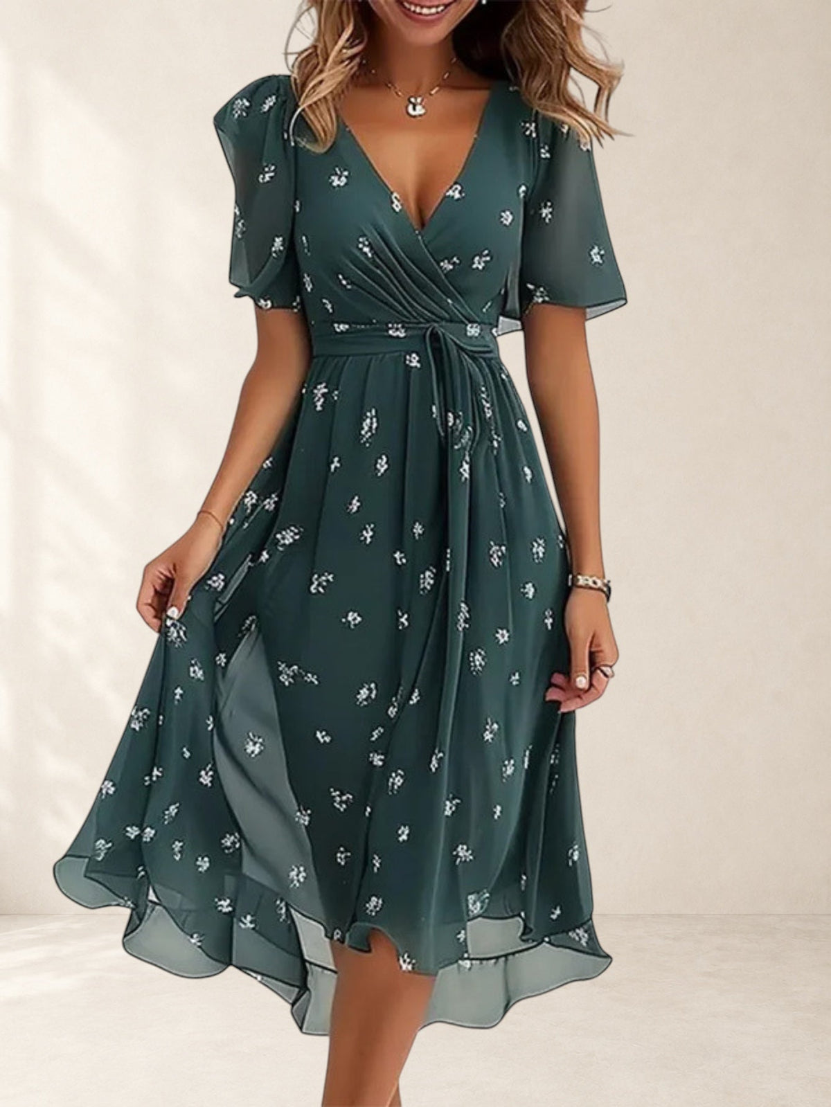 Matilda™ | Robe d'Été avec Couverture de Ventre