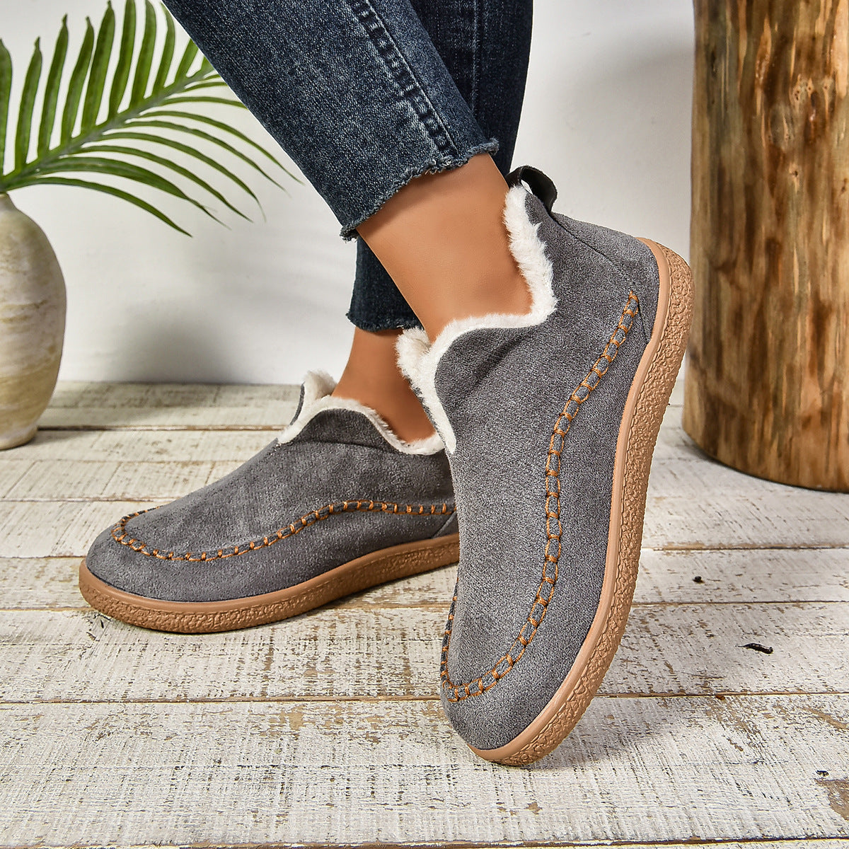 Leslie | Bottines confortables, rembourrées et antidérapantes