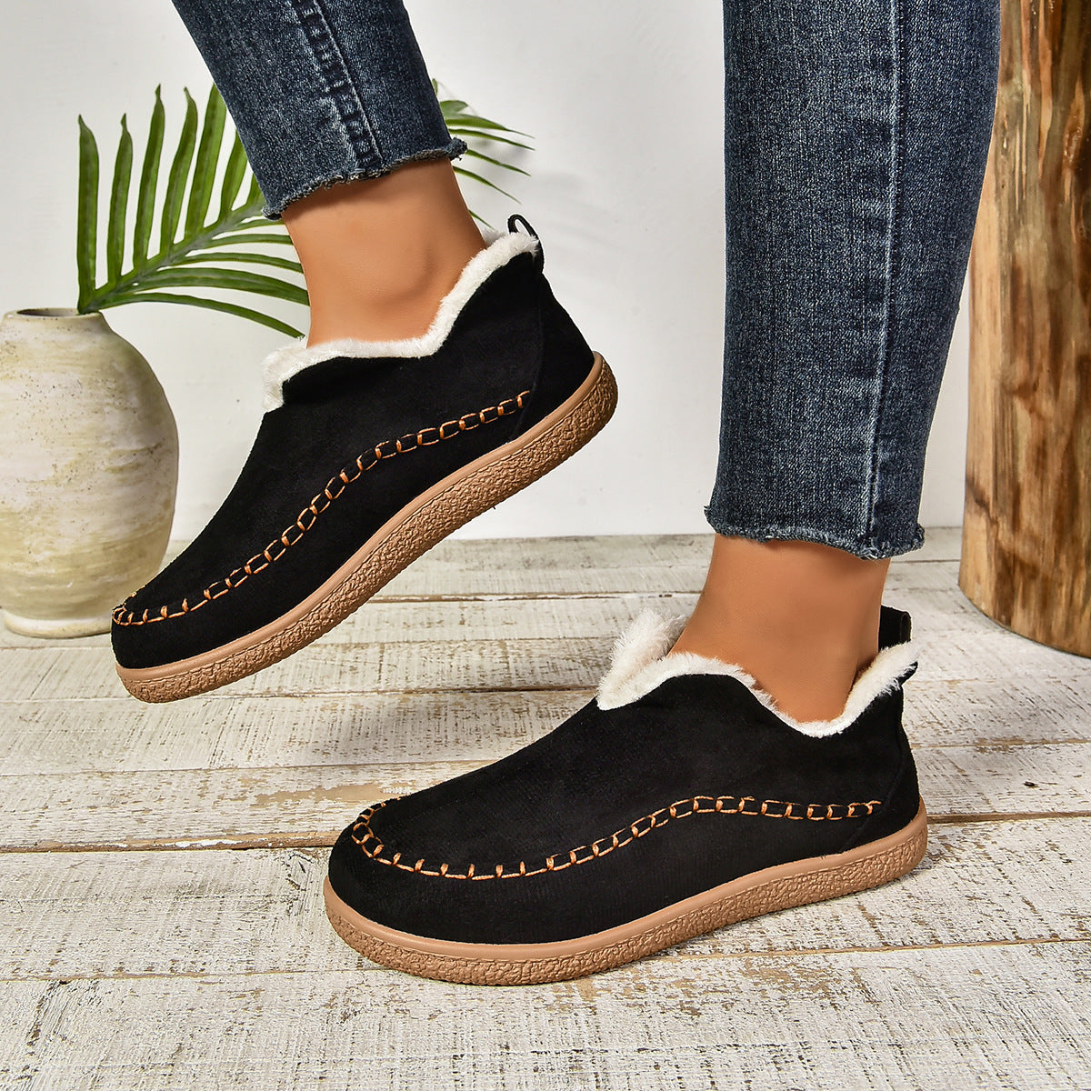 Leslie | Bottines confortables, rembourrées et antidérapantes