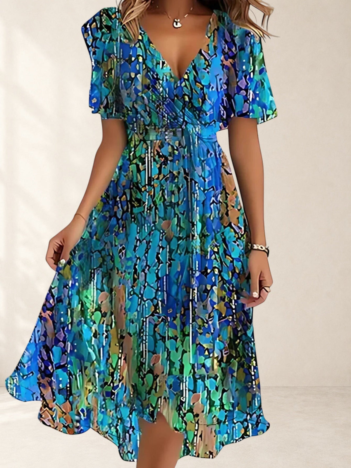 Matilda™ | Robe d'Été avec Couverture de Ventre