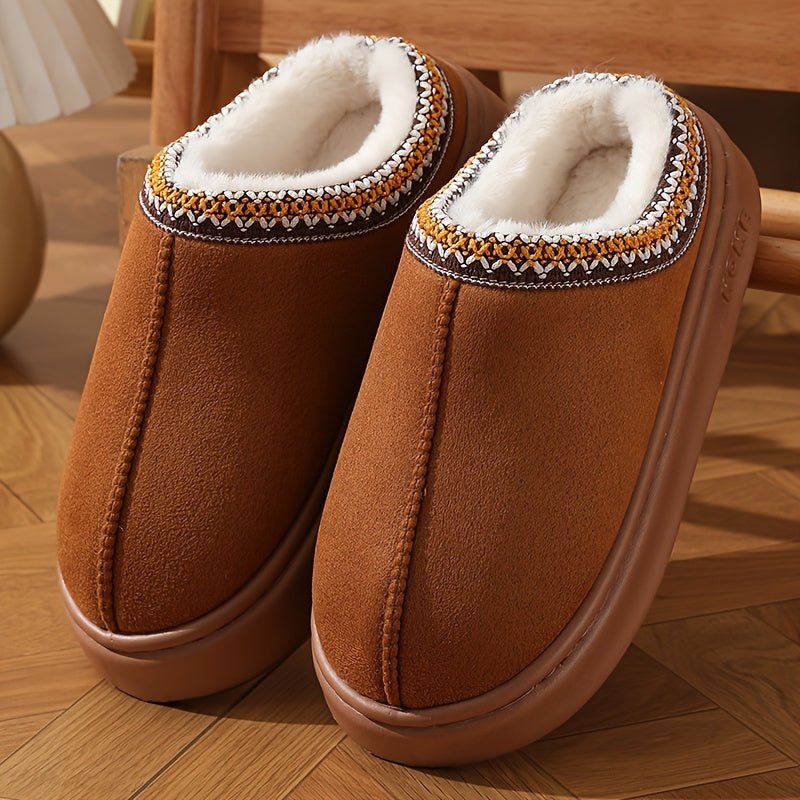 Clémence™ — Pantoufles hivernales chaudes confortables