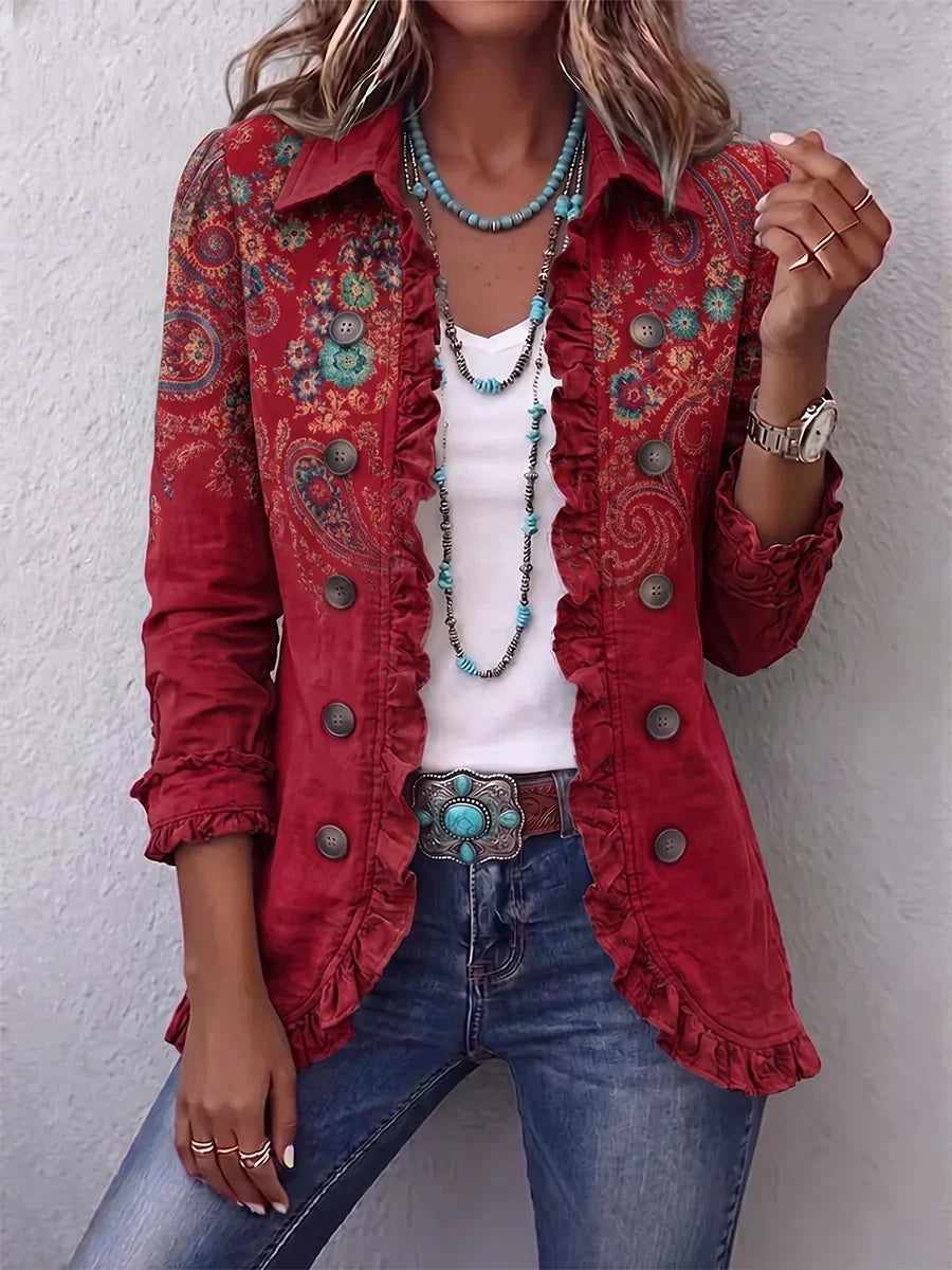 La Lois | Veste Bohème à Volants